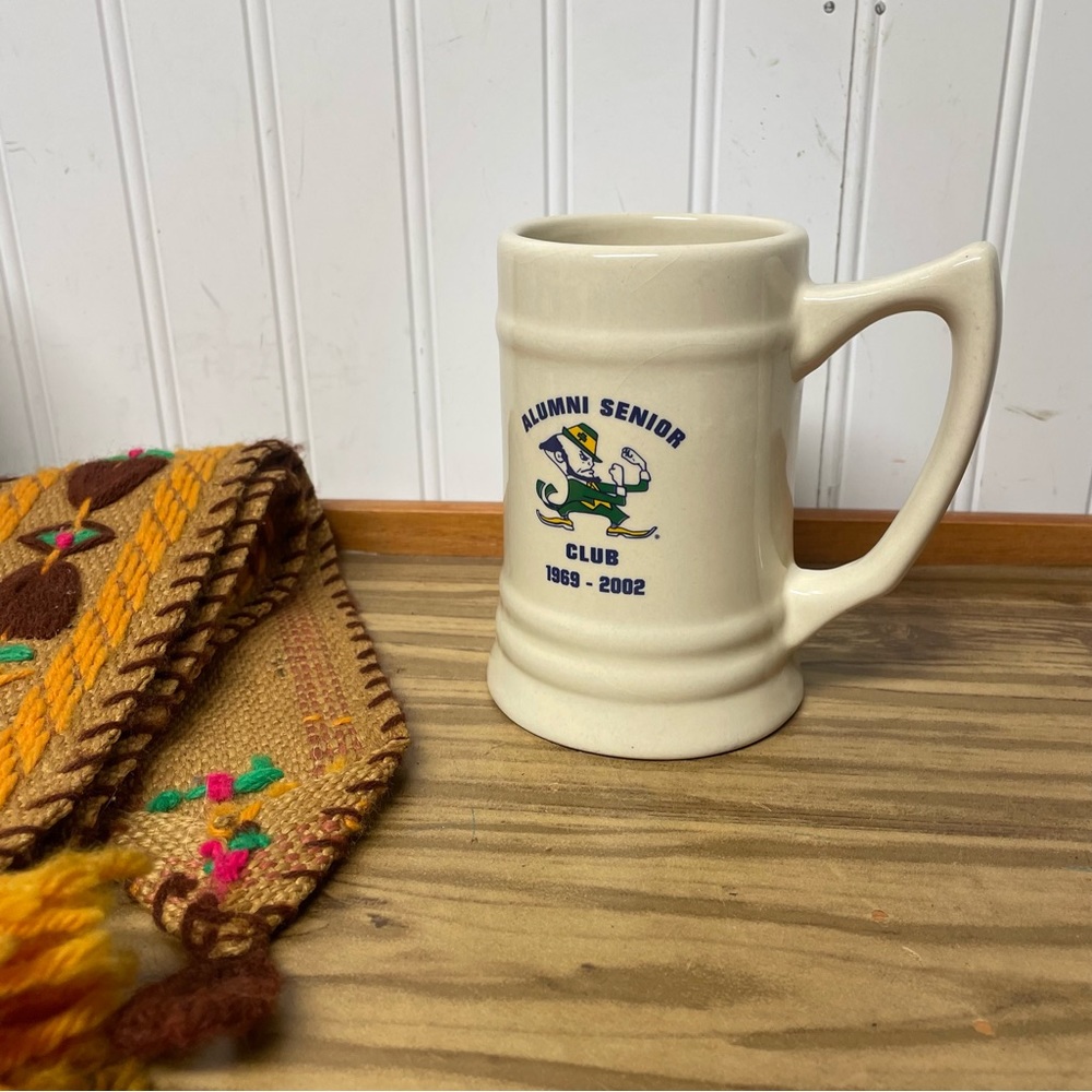 Vintage Notre Dame Alumni Senior Club 1969-2002 Stein Mugs, MAN CAVE